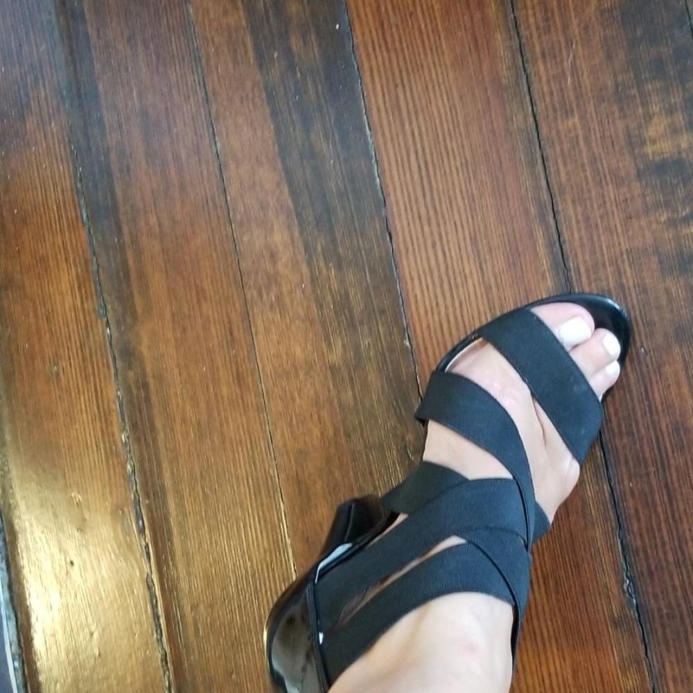 Mossimo Stretch Strappy Heels